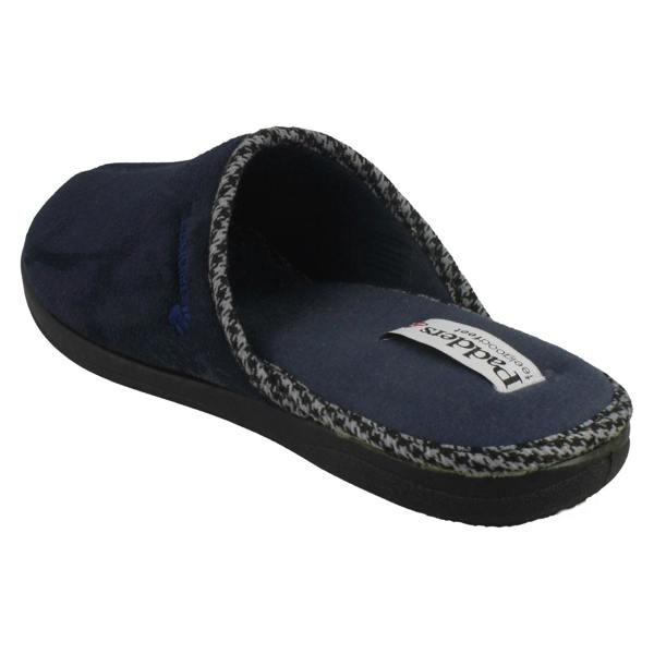 Padders Mens Padders Memory Foam Casual Slippers Luke