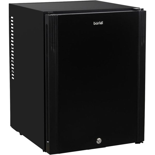 35L Under Counter Wine Beer Drinks Fridge Cooler - Bedroom Snacks Fridge BLACK