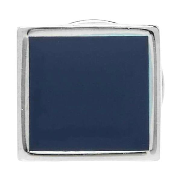 Hugo Boss Enamelled Square Cufflinks - Blue - 