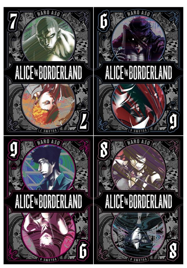 VIZ Media Alice in Borderland 9 Books Collection Set (Volumes 1-9) by Haro Aso