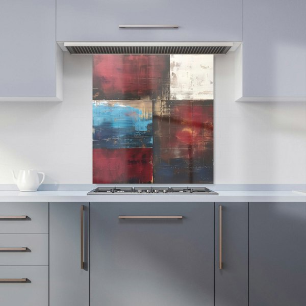 Warren Reed - Designer Rustic Harmony In Bold Colours Kitchen Splashback