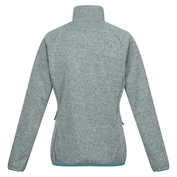 Regatta Women's Ravenhill Full Zip Fleece Top - Bleached Aqua/Tahoe Blue