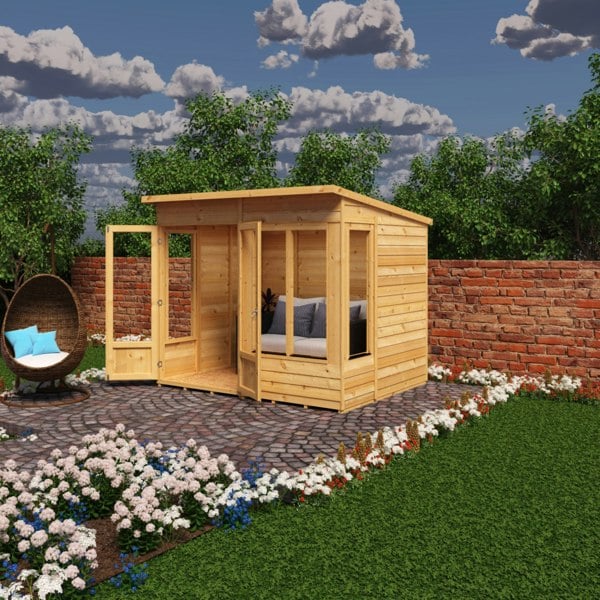 Shire 8x6 Alora Pent Summerhouse