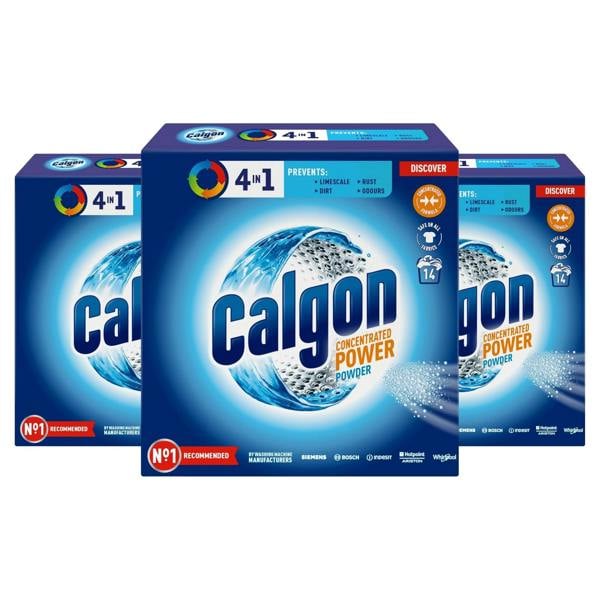Calgon 4-in-1 Concentrated Powder 350g x3