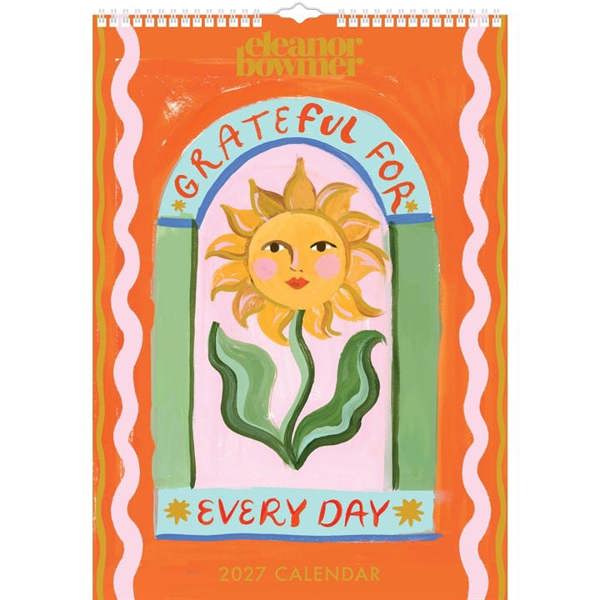 Eleanor Bowmer A3 Calendar 2027, Wall Calendars, Month To View, Art, Gift