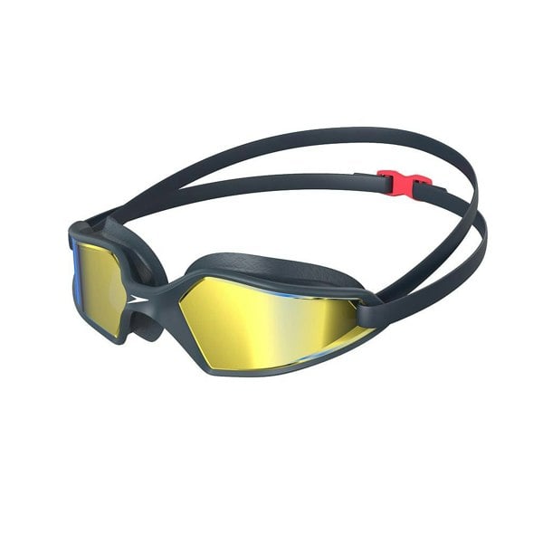 Speedo Unisex Adult Hydropulse Mirrored Swimming Goggles - Navy/Blue