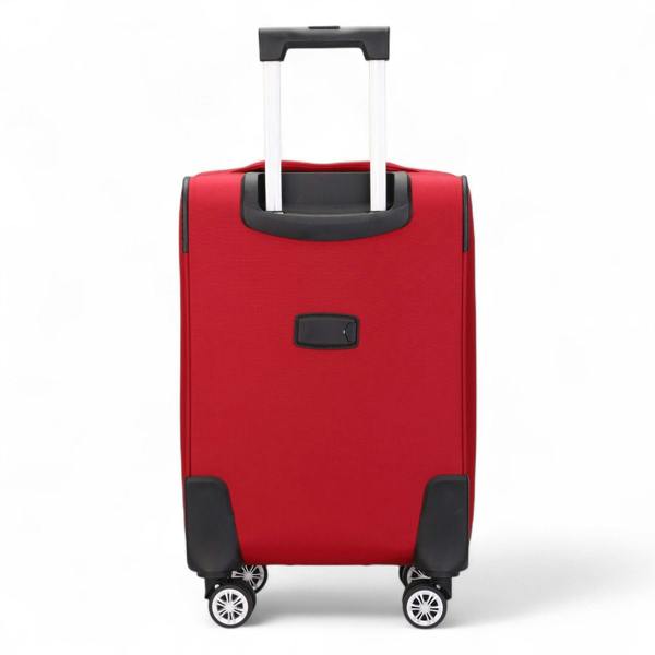 Infinity Luggage Soft Cabin Suitcase 36.5 x 23.5 x 58 cm Nylon 900D Suitable Integrated Lock for Easyjet, Ryanair, Wizzair