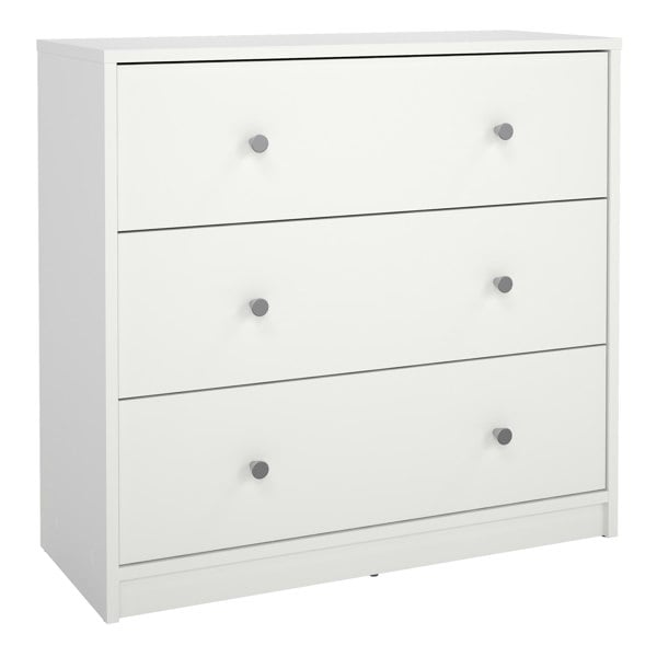 Furniture To Go May Chest of 3 Drawers in White