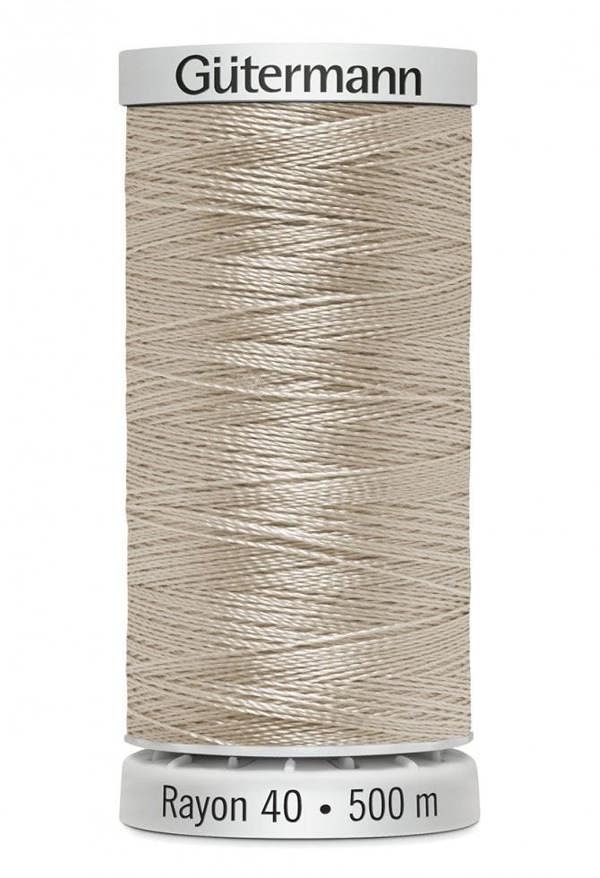 Gutermann No 40 Sulky Rayon Embroidery Thread 500m Rayon Thread Suitable For Embroidery