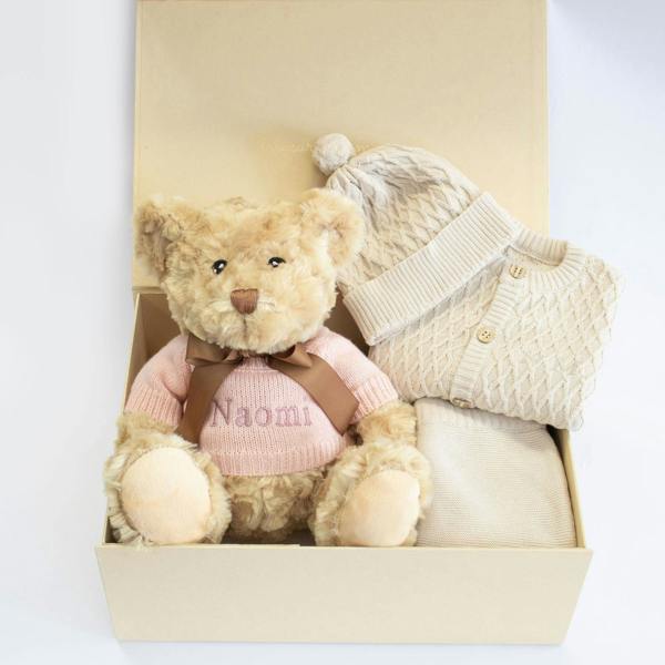 The Baby Gifting Company MY FIRST OUTFIT AND TEDDY