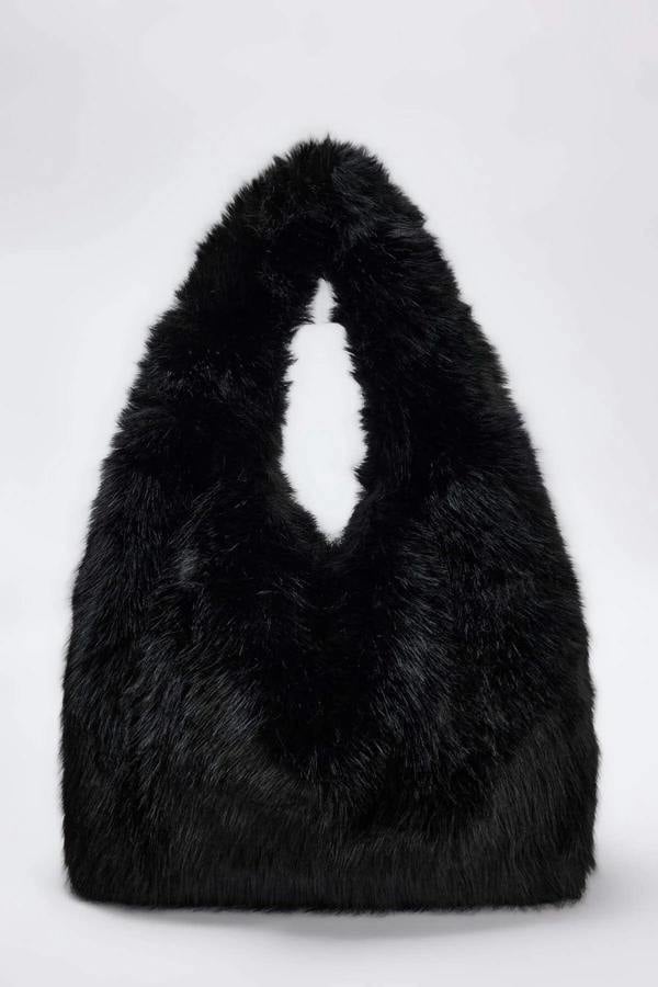 WOVCOR Faux Fur Women's Bag