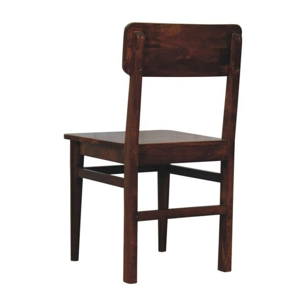 Wyld Haus Toscana Classic Chestnut Mango Wood Dining Chair