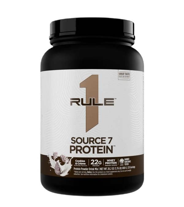 Rule One Source7 Protein, Cookies & Creme - 800g