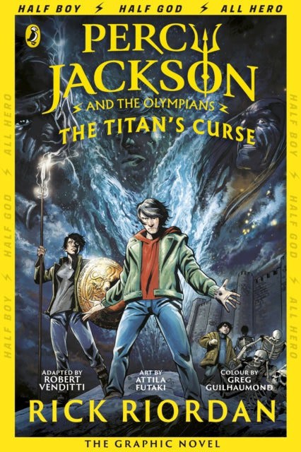 Percy Jackson Graphic Novels 1-5 Books Collection Set (Mixed Covers)