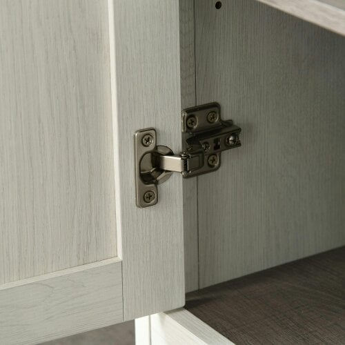 Wyld Haus Salata Tall Freestanding Bathroom Storage Cabinet With Open Shelves And Adjustable Interior Antique White