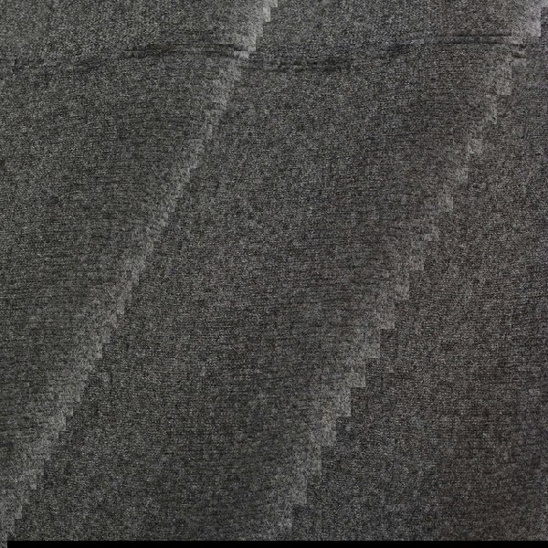 Jil Sander Womens Wool Cashmere Blend Bi Colour Double Face Asymmetrical Midi Knitted Skirt in Grey