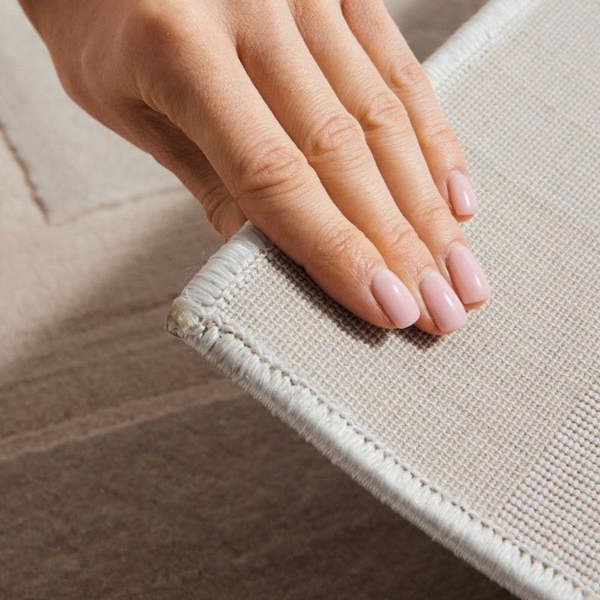 Hanse Home Perles Shortpile Beige Rug – Modern Geometric