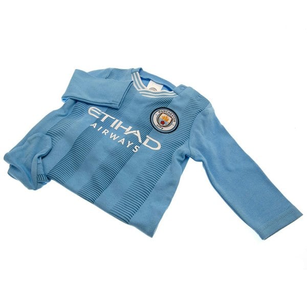 Manchester City FC Baby 2023/2024 Sleepsuit - Blue