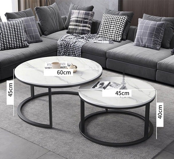 Leslie Nesting Coffee Table-Weilai Concept-Weilai Concept