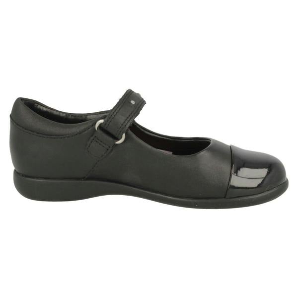Clarks Girls Clarks Studded Strap School Shoes Prime Walk