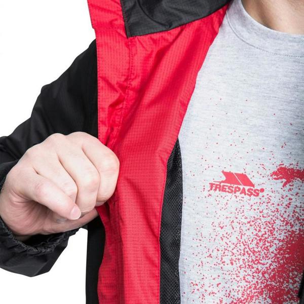 Trespass Mens Fraser II Waterproof Jacket - Black - 