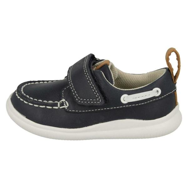 Clarks Boys Clarks Casual Boat Style Shoe Cloud Snap