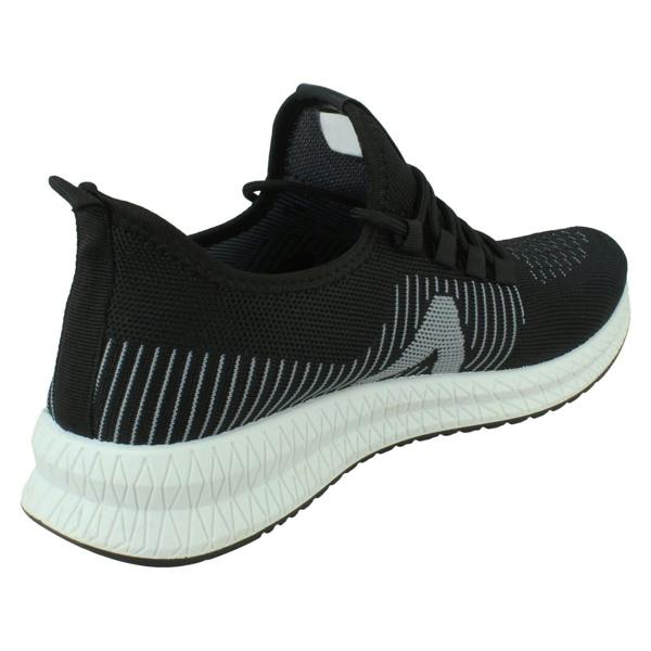 Reflex Mens Reflex Knitted Lace Up Trainers A2186