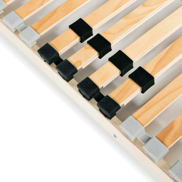 Berkfield Slatted Bed Base with 28 Slats 7 Zones 100x200 cm