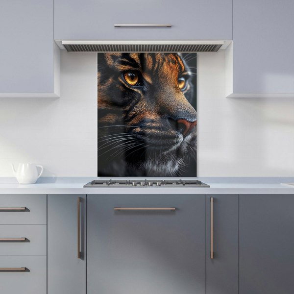 Warren Reed Tiger Glass Kitchen Splashback - 00010