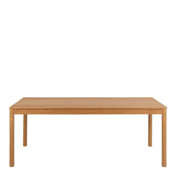 Wyld Haus Oxford 8 Seater Natural Oak Wood Dining Table