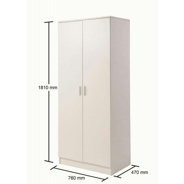 Timber Art Design Rio Costa 2 Door Double Wardrobe