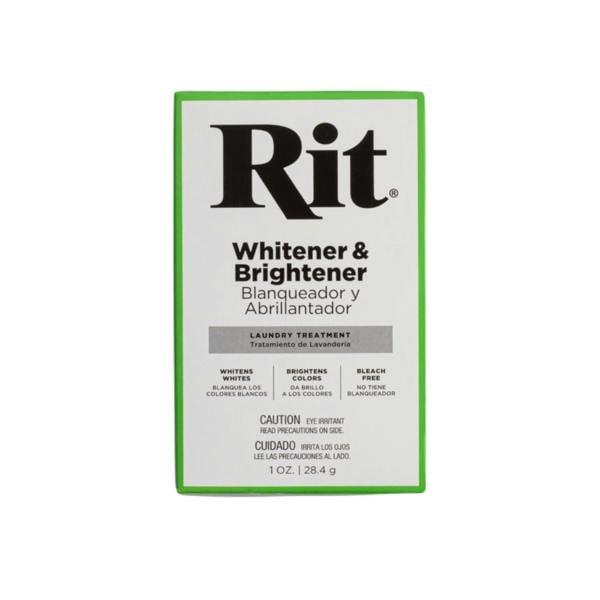 Rit Whitener & Brightener Powder - Compact Fabric Brightener 1oz