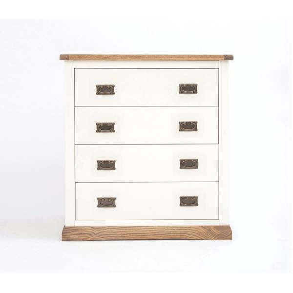 Tropea 4 Drawer Chest of Drawers Bras Drop Handle