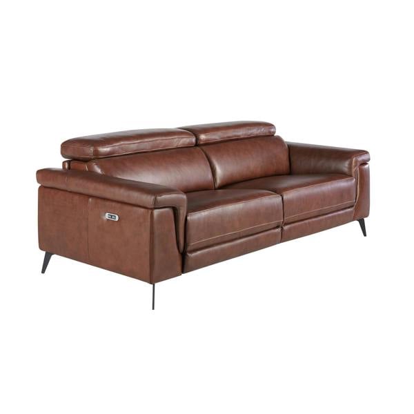 Angel Cerdá Relax sofa in brown leather 6116/6117