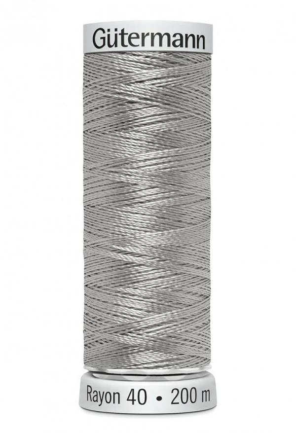 Gutermann No 40 Sulky Rayon Embroidery Thread 200m Rayon Thread Suitable For Embroidery