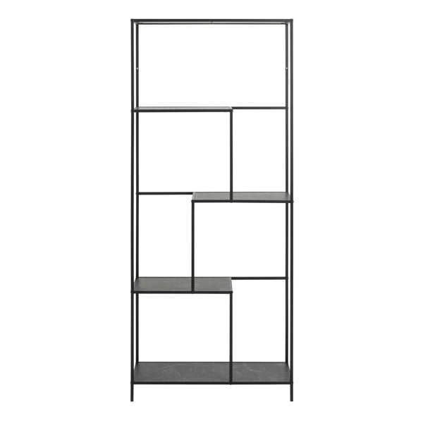 Furniture To Go Infinity Bookcase with 4 shelves in Black