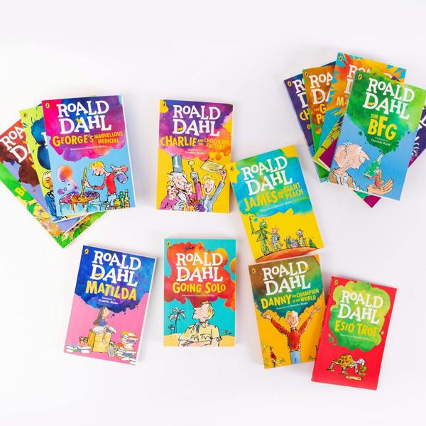 Roald Dahl Collection 16 Books Box Set New Covers