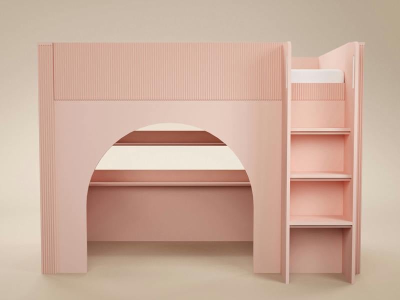 Flair Kaska Mid Sleeper with Ribbed Panel