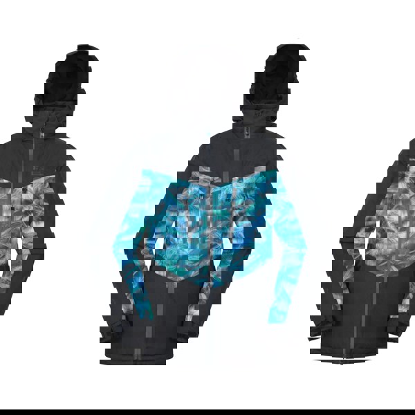 Mountain Warehouse Kids Storm II Extreme Galaxy Ombre Ski Jacket - Dark Teal