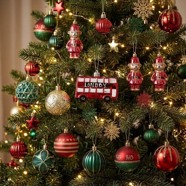 Garden Greatness 70 Piece Christmas Tree Ornament Set