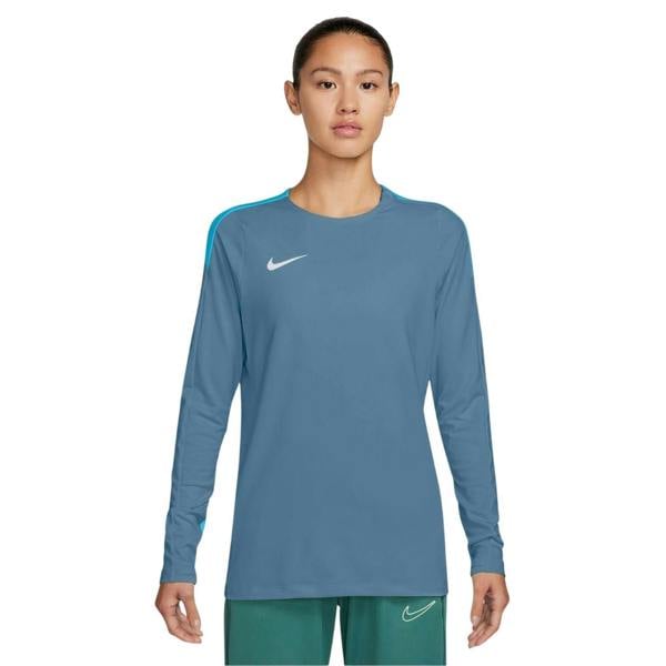 Nike Womens/Ladies Crew Neck Regular T-Shirt - Aegean Blue/Storm - 