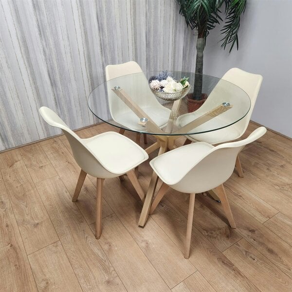 Kosy Koala Dining Table Set with 4 Chairs Dining Room, and Kitchen table set of 4
