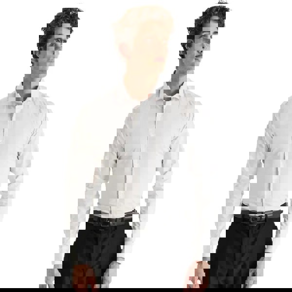 Paul Andrew Men’s Classic Double Cuff Cutaway Collar Dress Shirt