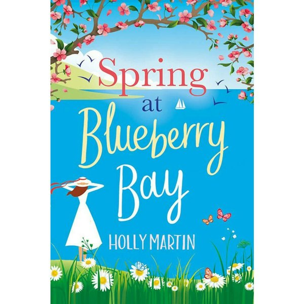 Holly Martin 4 Book Set Snowflakes on Silver Cove, Spring at Blueberry Bay & more