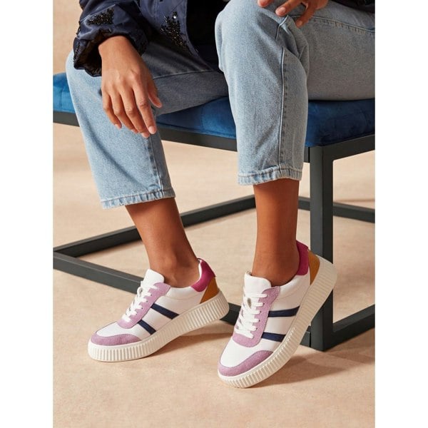 Hush Puppies Holly Suede Women's Multicoloured Trainers