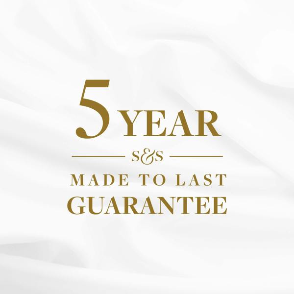 5-year guarantee badge