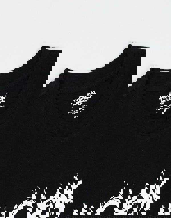 My Chemical Romance Mens Black Logo Short Sleeve Long Leg Pyjama Set