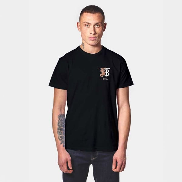 Burberry 1856 Logo T-Shirt - Black