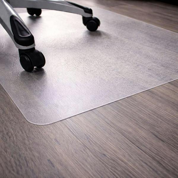 Marvelux Polycarbonate Chair Mat for Hard Floors – Clear Rectangular Office Floor Protector - Multiple Sizes