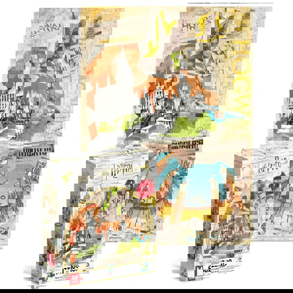 Dodo Harry Potter. Hogwarts School and Quidditch Field Puzzle Hard-M 450 Pieces